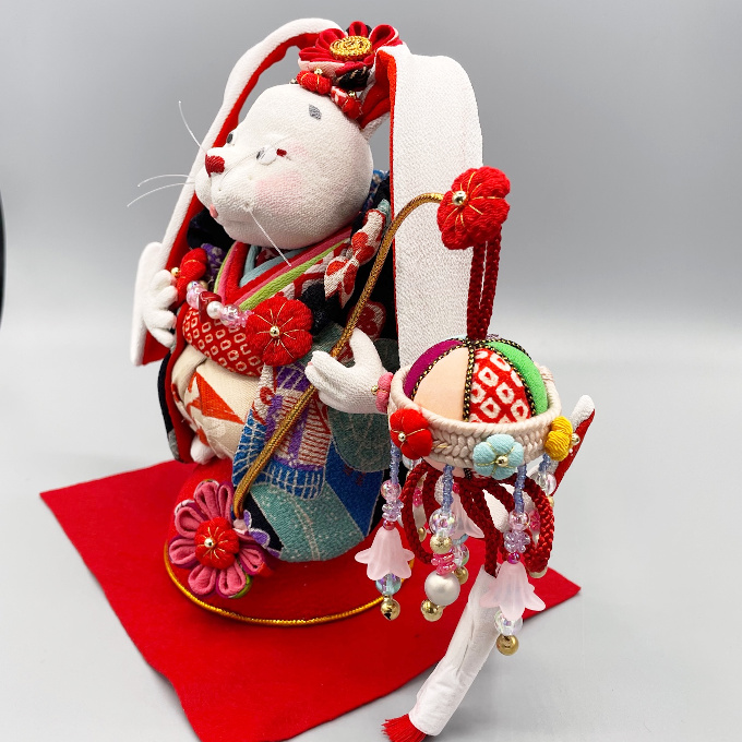 古布創作人形 干支卯 - Japan Shop 結|和雑貨と和ギフトのテーマパーク