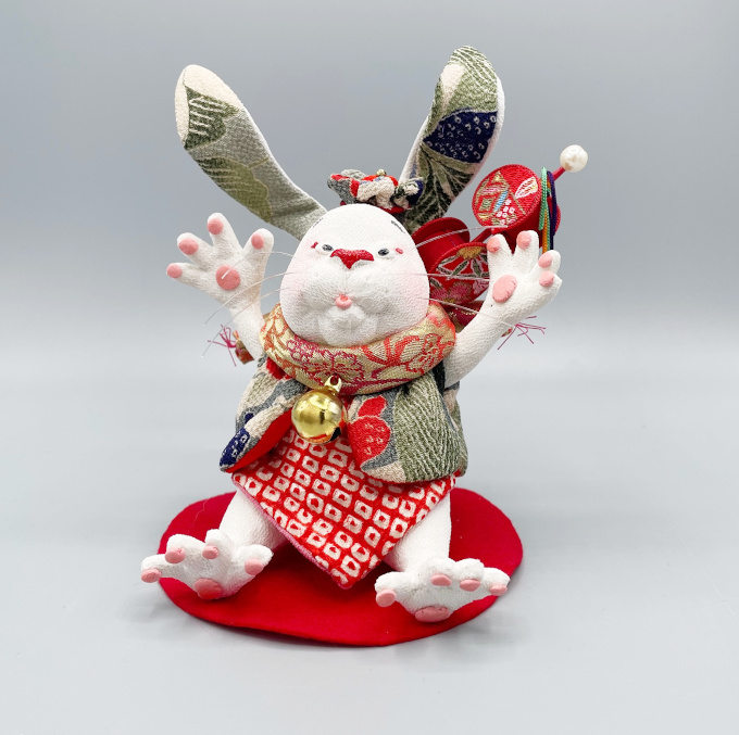 古布創作人形 干支卯 - Japan Shop 結｜和雑貨と和ギフトのテーマパーク