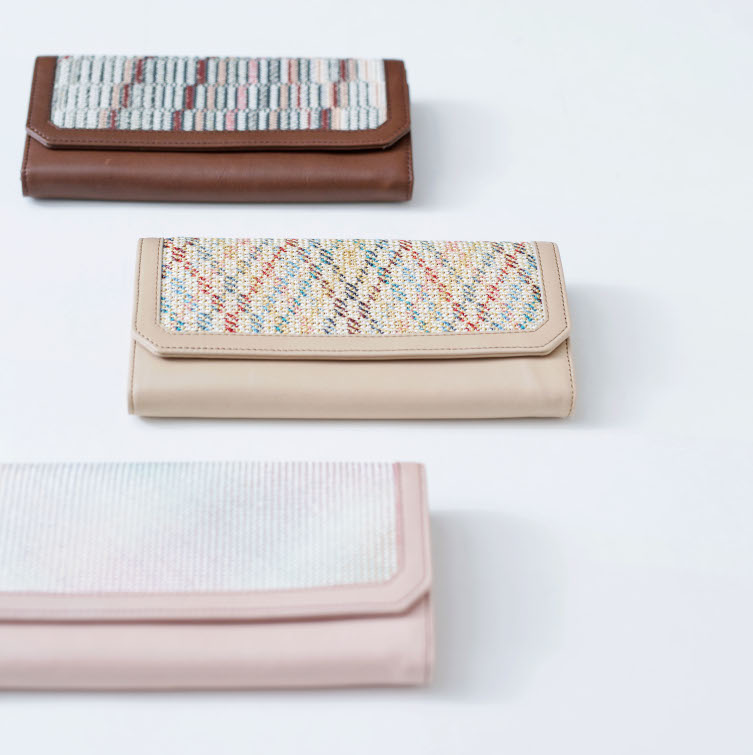 組みひもから生まれた美しい色彩の革財布 - Japan Shop 結｜和雑貨と和
